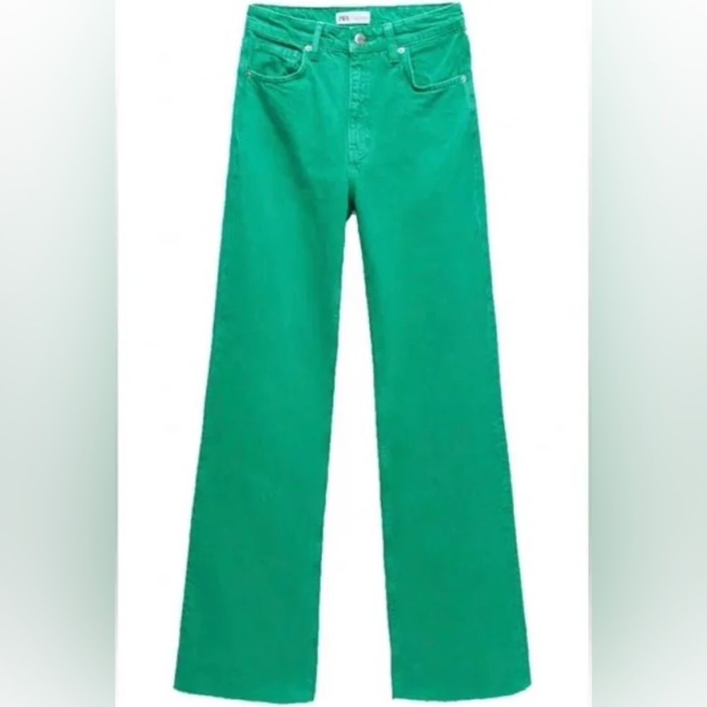 ZARA WIDE LEG JEANS